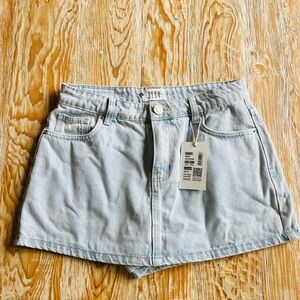 Light Blue Denim Shorts